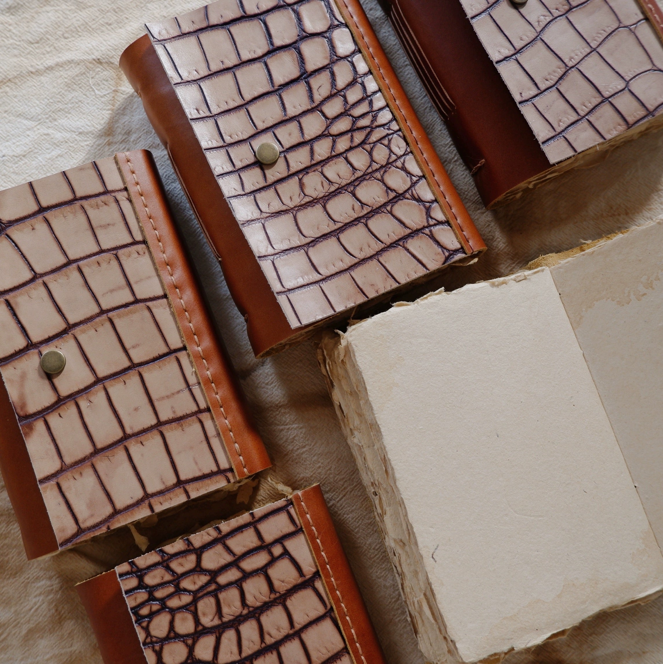 毛线纸名片高端质感手工造纸生切生晒毛边纸复古