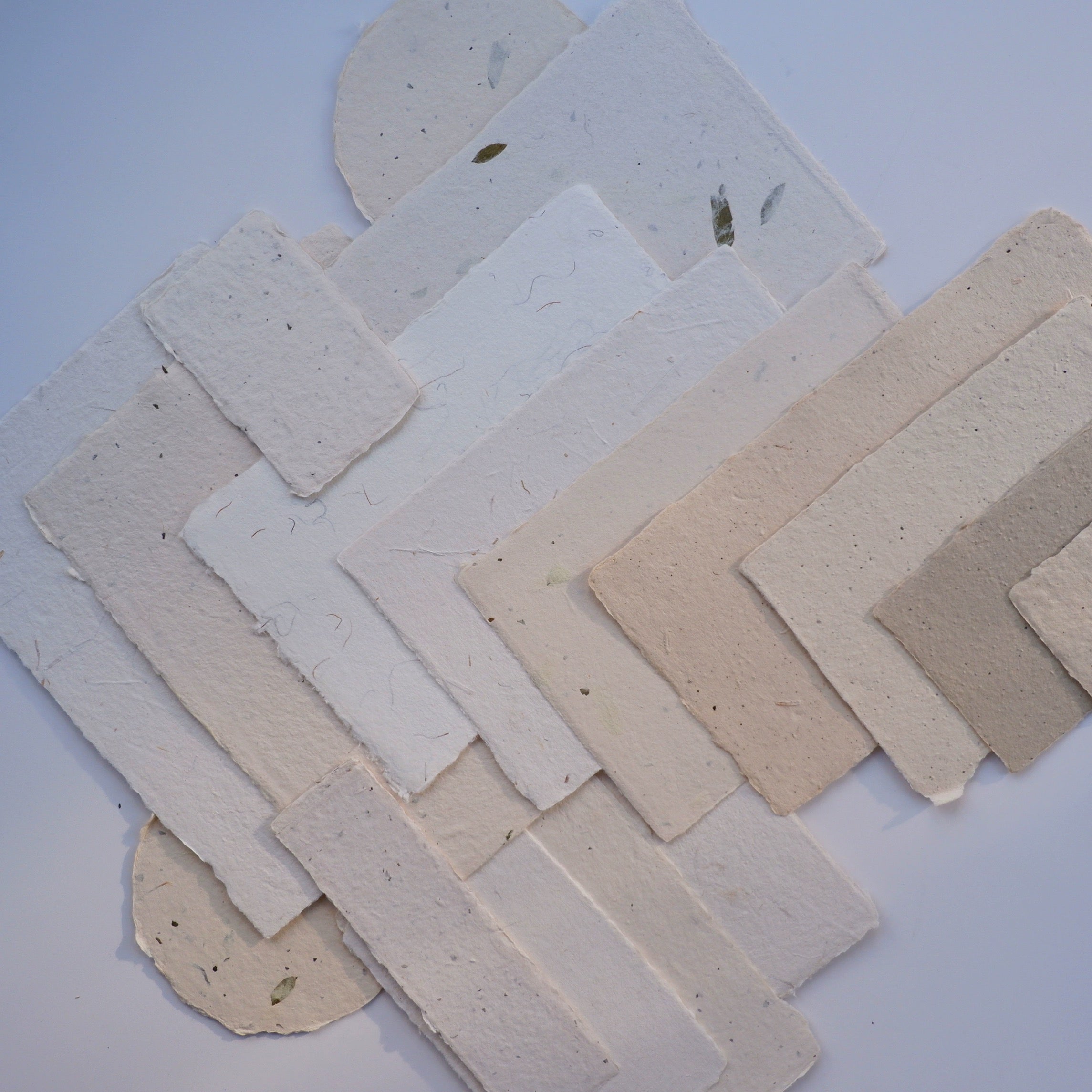 复古肌理茶叶碎水彩纸古法造纸咖啡渣手工纸毛边水彩纸 请柬印刷